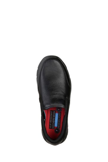 Men's skechers memory foam wide fit discount