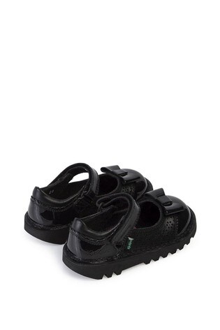 Buy Kickers® Black Patent Bow Shoes 