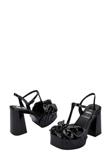 Black new arrivals tie heels