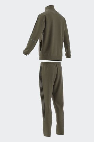 Green adidas jumpsuit top