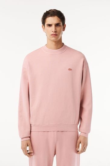 Lacoste Relaxed Fit Tonal Logo Jersey Sweatshirt