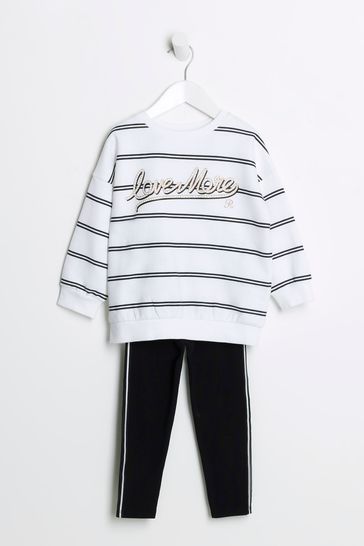 River island hotsell white sweatshirt