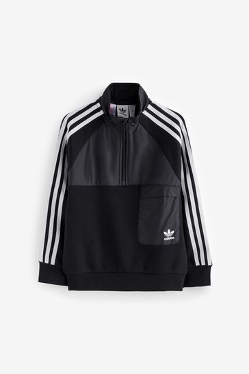 Buy adidas Kids Originals Trefoil Crew 100 Cotton Sweatshirt from Next Bahrain