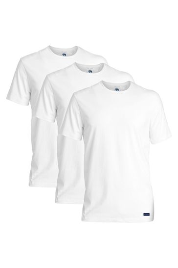 Ted Baker White Crew Neck T-Shirts 3 Pack