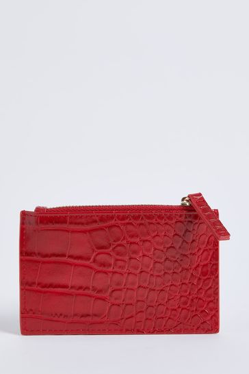 Buy Red Zip Coin Purse Card Holder from Next Singapore