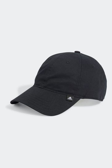 Gorra de béisbol negra con logo pequeño Performance de Adidas