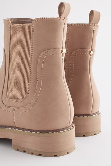 Buy Pink Forever Comfort Chelsea Ankle Boots from Next Thailand
