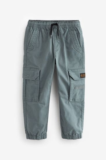 Blue Cargo Trousers 3 16yrs