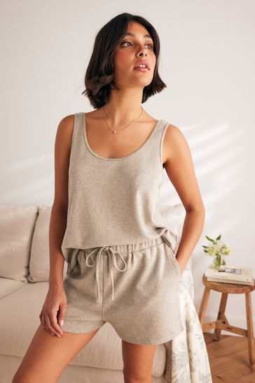 Buy Laura Ashley Cotton Blend Knit Lounge Shorts from Next Kuwait