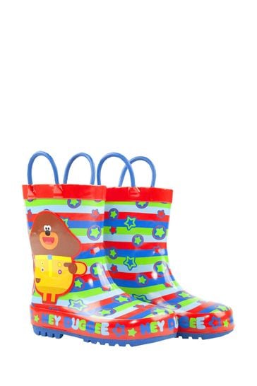 Vanilla Underground Red Hey Duggee Boys Licensed Wellies