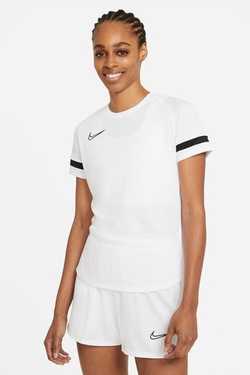 Nike White Dri-FIT Academy T-Shirt