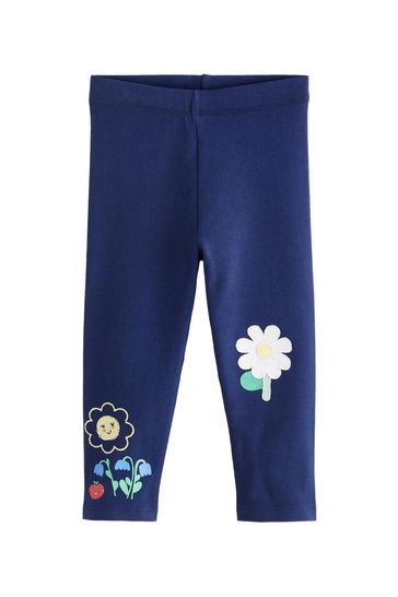 Navy floral leggings on sale