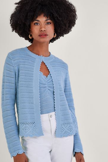 Monsoon 2025 blue cardigan