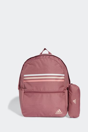 Adidas versatile backpack 3 stripes clearance