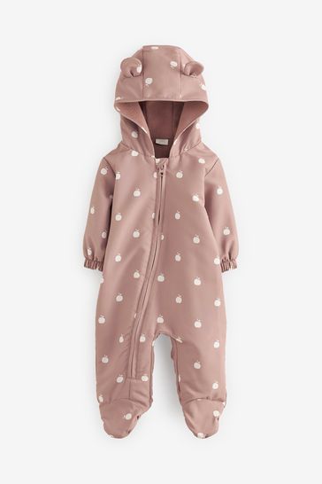 Buy Brown Lightweight Baby All In One Pramsuit from Next Netherlands