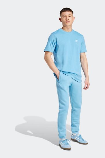 Buy adidas originals Light Blue Originals Trefoil Essentials 100 Cotton T Shirt from Next Bahrain