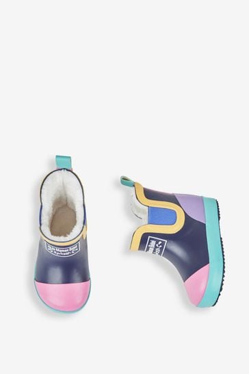 Hunter colour top block wellies