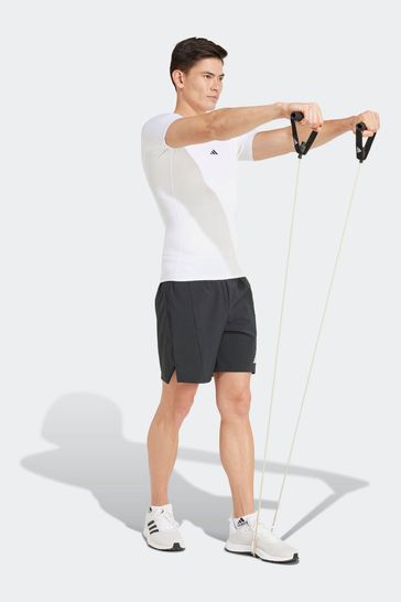Buy adidas White TECHFIT Compression Training T Shirt from Next Poland