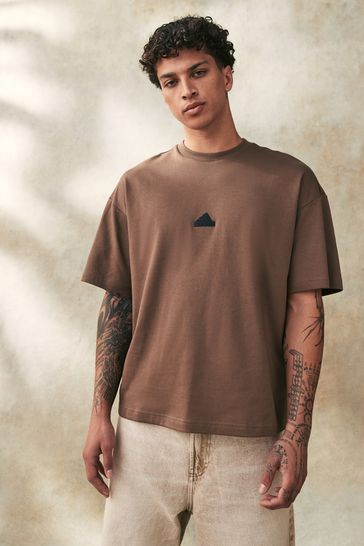 Buy adidas Brown City Escape T Shirt from Next Denmark