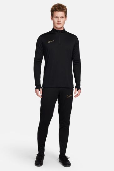 Buy Nike Black Dri FIT Academy Quarter Zip Training Drill Top from Next Cyprus