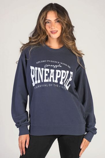 Pineapple Blue Womens Logo Sweatshirt
