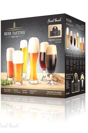 Jeray Clear Final Touch Beer Tasting 7 Piece Set