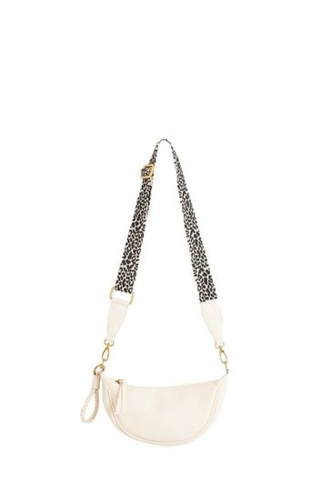 Buy Oliver Bonas Betty Small White Crossbody Belt Bag from Next