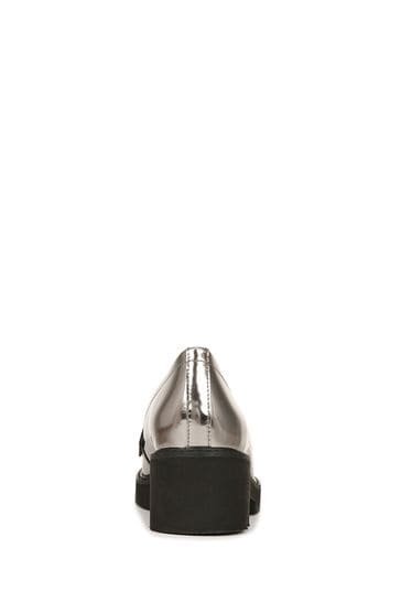 Naturalizer silver loafers outlet