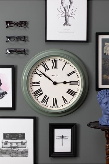 Wall Clocks Buy Jones Clocks Opera Green Wall Clock from the S3tel online shop