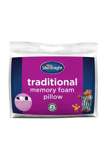 Buy Silentnight Traditional Memory Foam Pillow from the Next UK