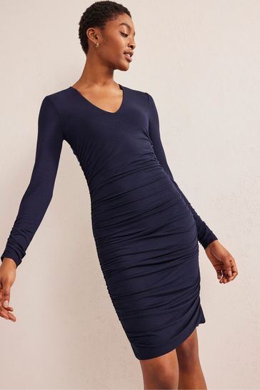 Boden ruched dress top
