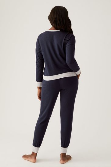 Buy DKNY Signature Top And Joggers Pyjama Set from Next Luxembourg