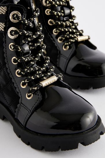 Ted baker girls black boots cheap