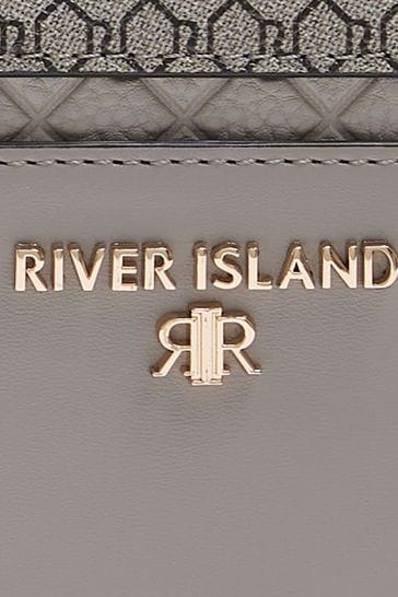 River island purse grey hot sale