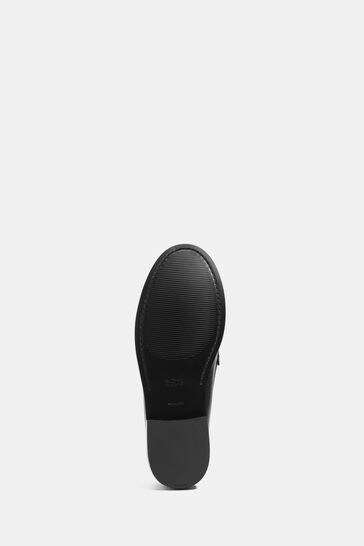 Coach black sale leather shoes
