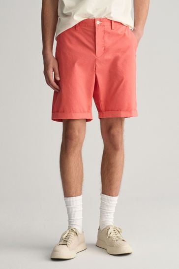 GANT Regular Fit Sunfaded Cotton Twill Shorts