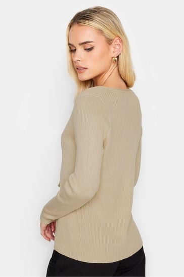 Tie front sweater hot sale