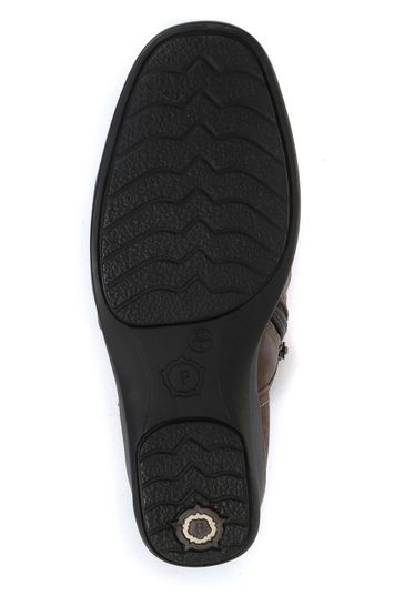 Pavers Ladies Dual Zip Leather Ankle Boots
