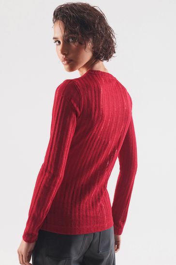 Ladder sleeve new arrivals sweater