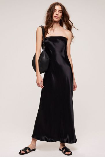 Bandeau slip dress shop
