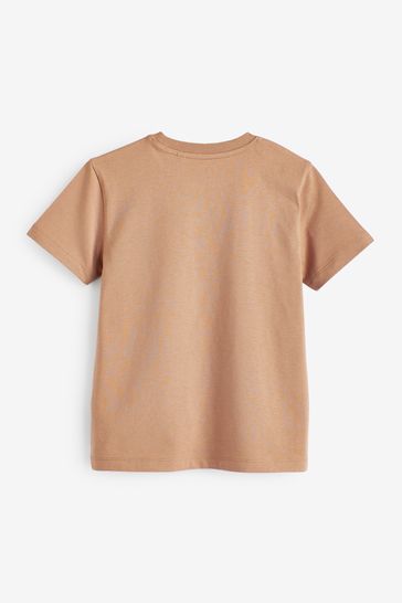 Tan short hotsell sleeve shirt