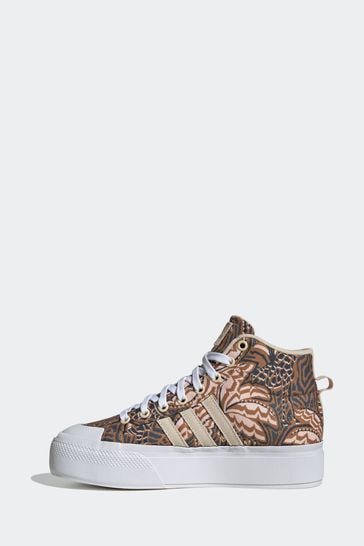 Buy adidas Pink Bravada 2.0 Mid Platform Trainers from Next Austria