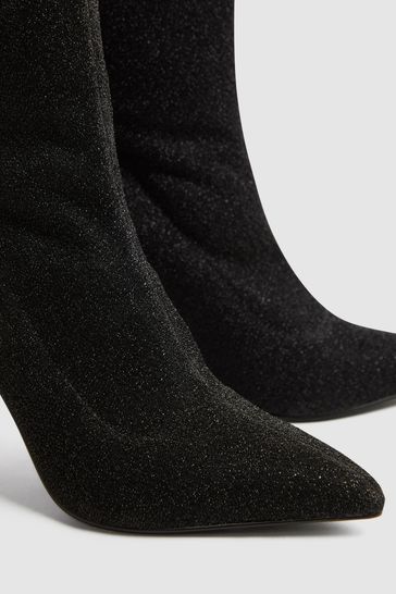 Metallic sock boots shop