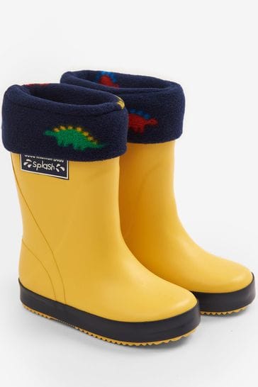 Buy JoJo Maman B b Stegosaurus Polarfleece Welly Liners from Next