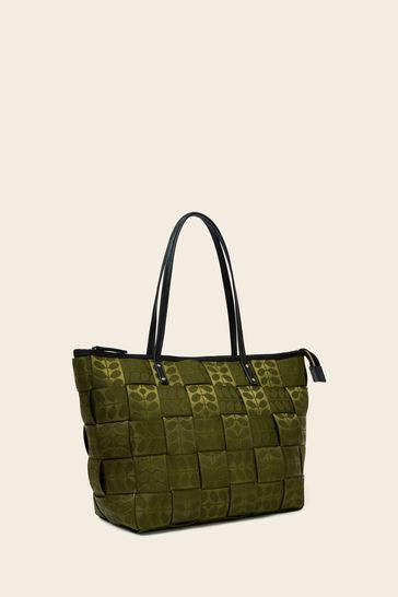 Orla kiely green bag hotsell