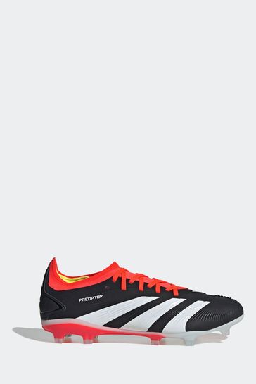Buy adidas Black Predator 24 Pro Firm Ground Football Boots from