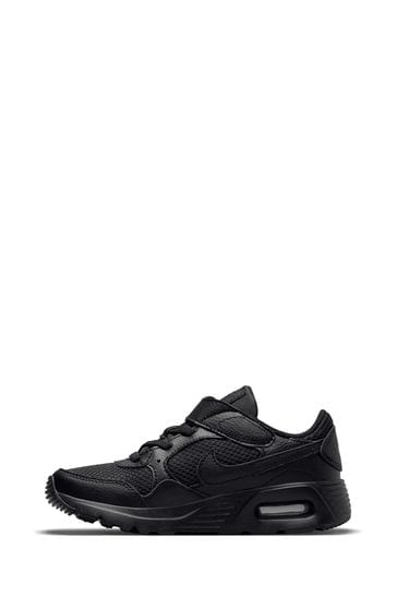 air max sneakers black