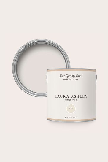 Laura Ashley Pearl White Matte Emulsion 2.5Lt Paint