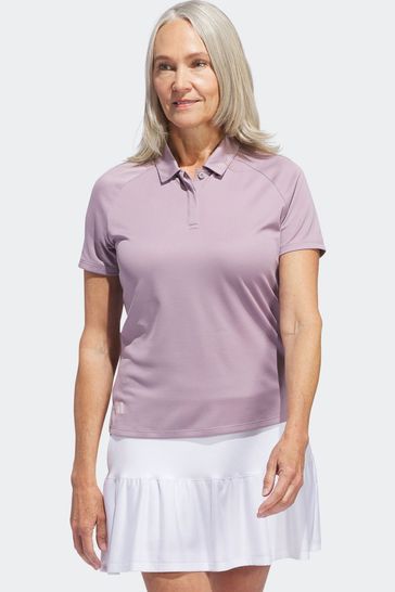 adidas Golf Womens Blush Pink Performance Ultimate365 Heat.Rdy Polo Shirt