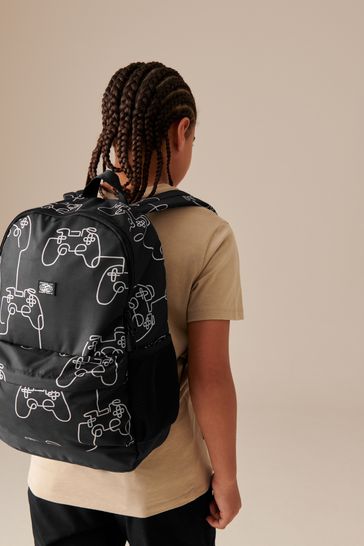 Printed backpack top